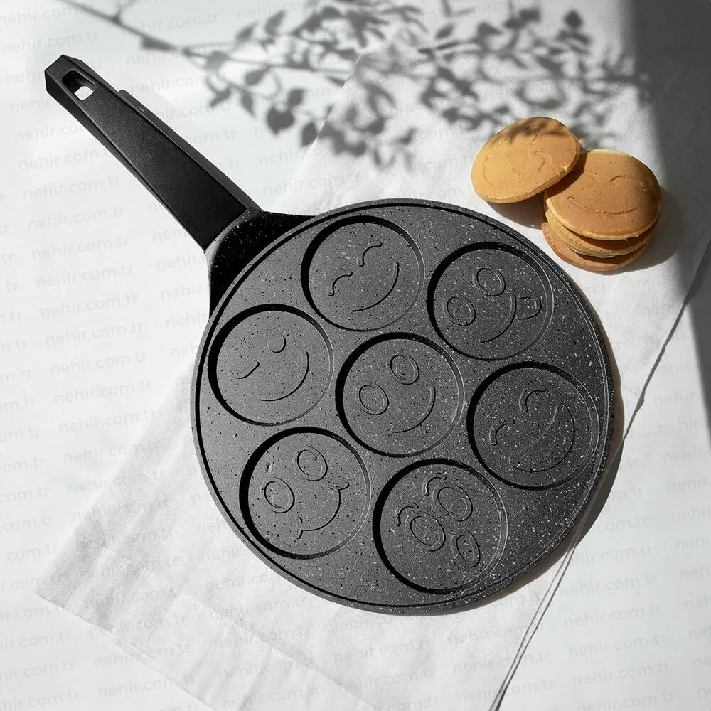 NHR SİYAH ALÜMİNYUM KREP TAVASI 27 CM