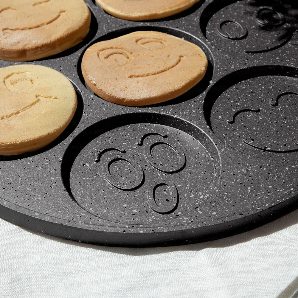 NHR SİYAH ALÜMİNYUM KREP TAVASI 27 CM