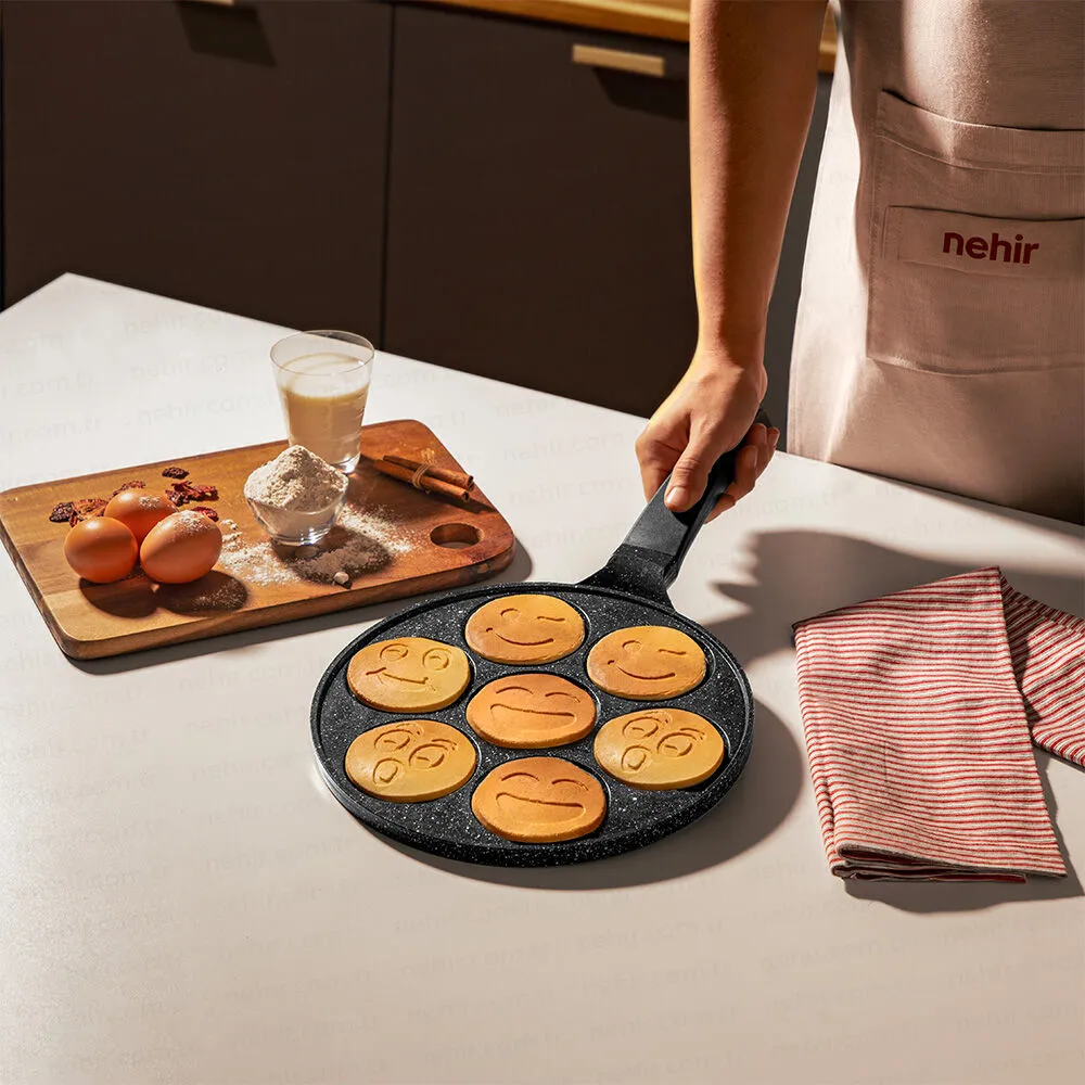 NHR SİYAH ALÜMİNYUM KREP TAVASI 27 CM