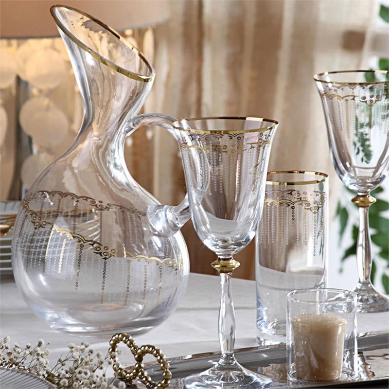 Pierre Cardin Bright 19 Parça Cam Sofra Takımı