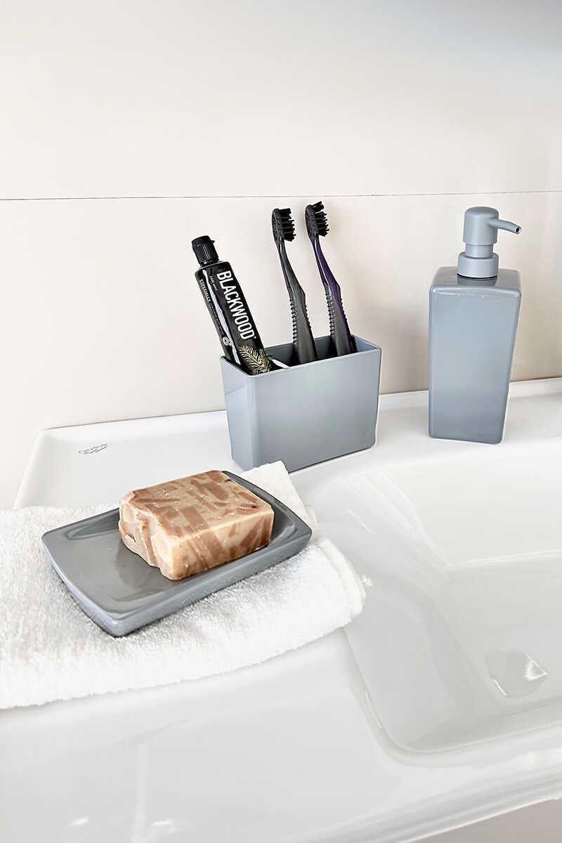 Primanova Biga Banyo Seti - Gri
