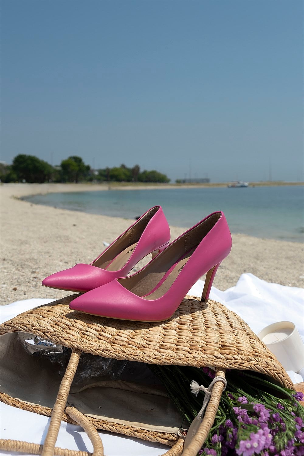 Venüs Model Klasik Stiletto Fuşya