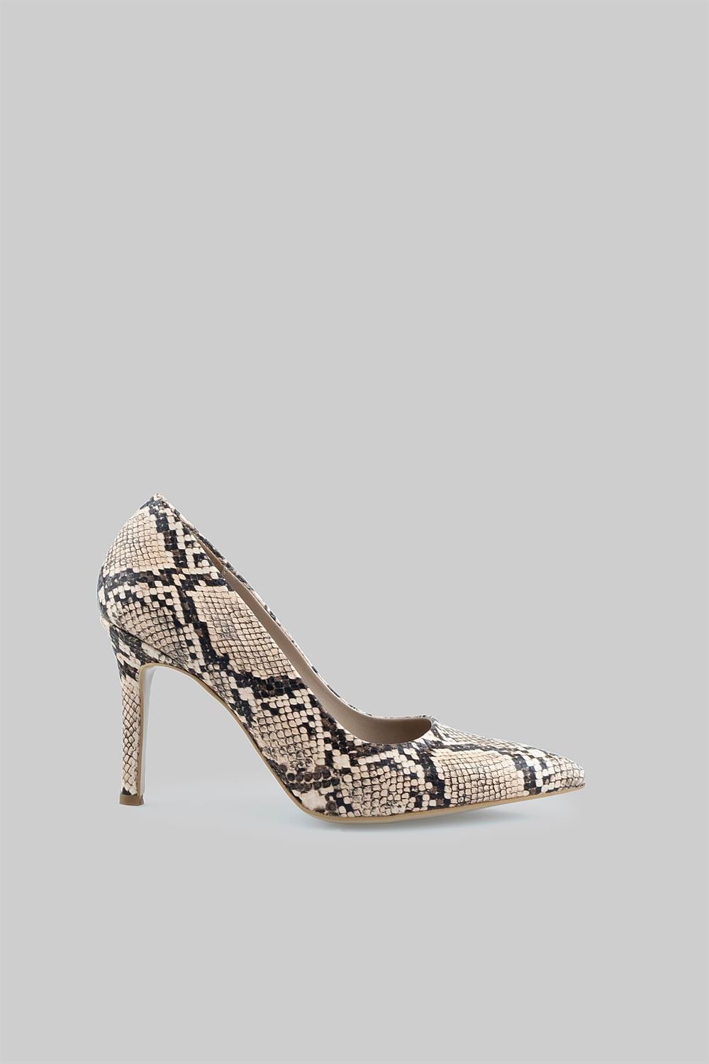 Venüs Model Özel Seri Klasik Stiletto Ten Yılan