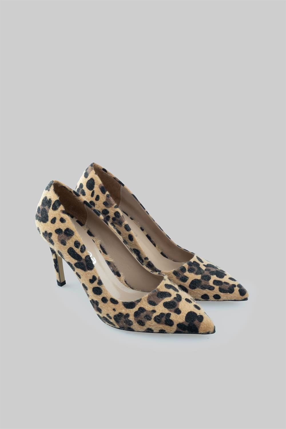 Venüs Model Özel Seri Klasik Stiletto Leopar