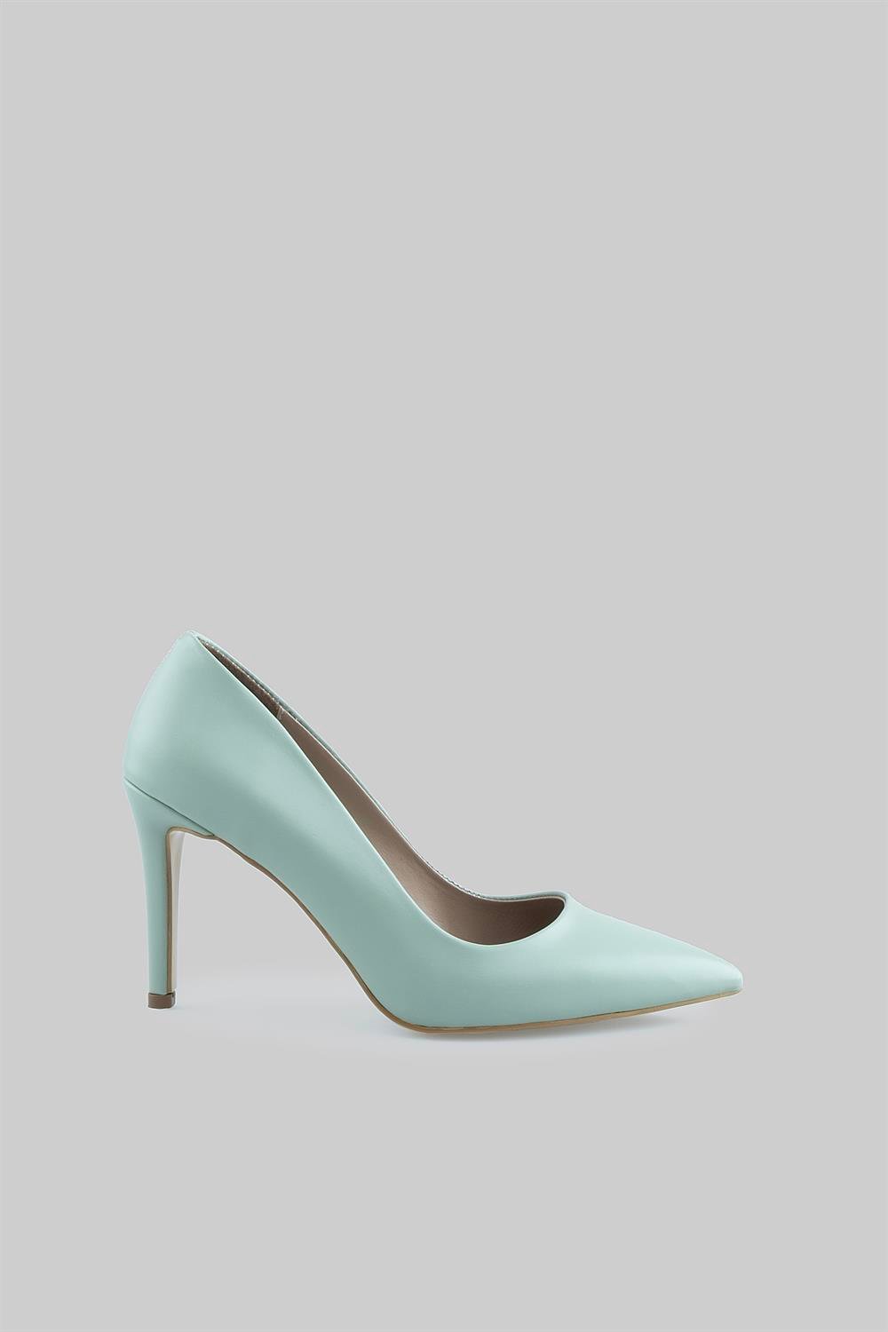Venüs Model Özel Seri Klasik Stiletto Mint Yeşil