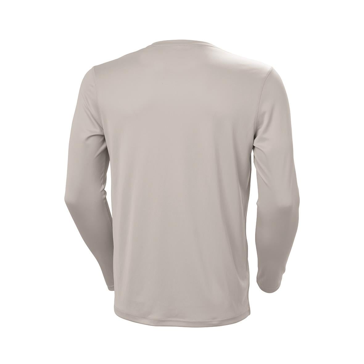  Helly Hansen HH Tech Crew LS 2.0 Uzun Kollu Erkek T-Shirt - Gri