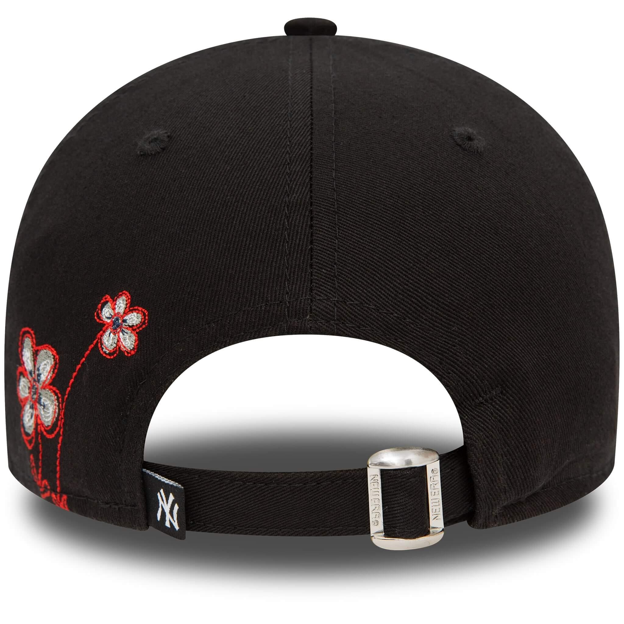  New Era Şapka - Flower Icon 9FORTY New York Yankees - Siyah