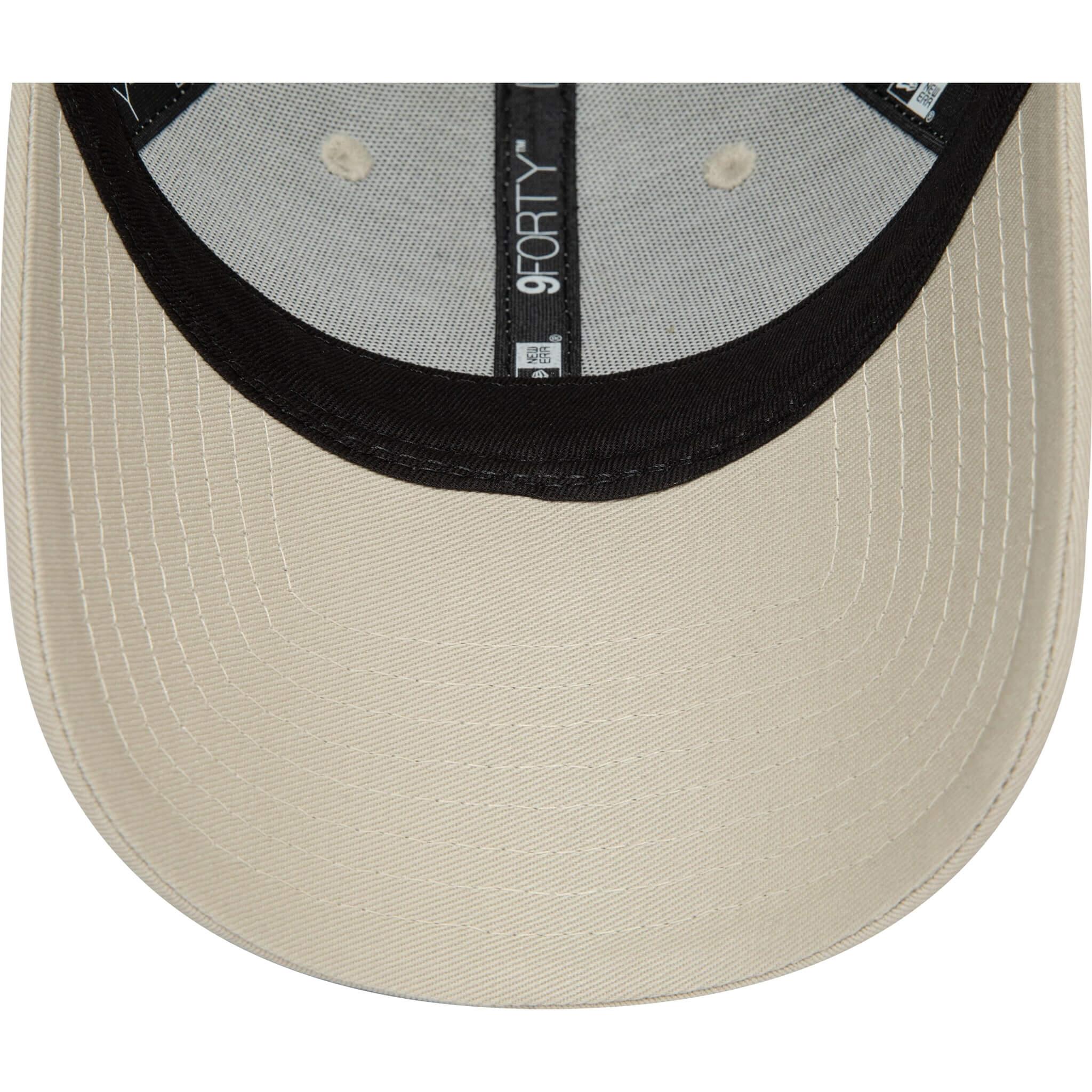  New Era Şapka - Wmns Metallic Logo 9FORTY New York Yankees - Bej