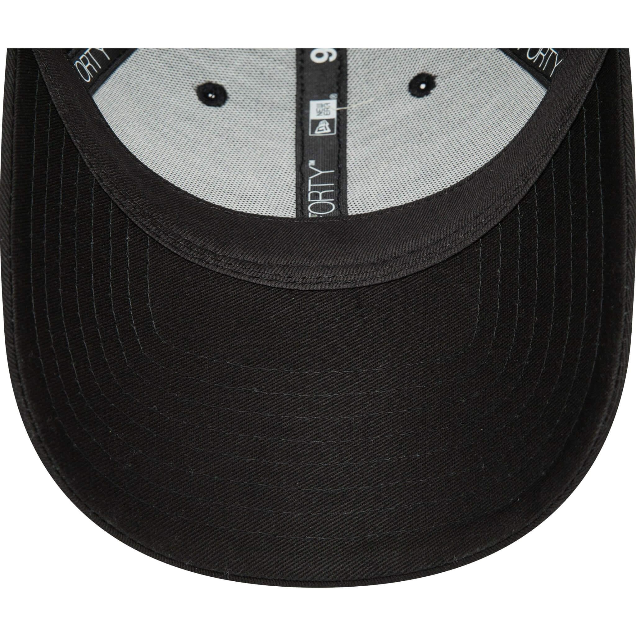  New Era Şapka - Wmns Metallic Logo 9FORTY New York Yankees - Siyah
