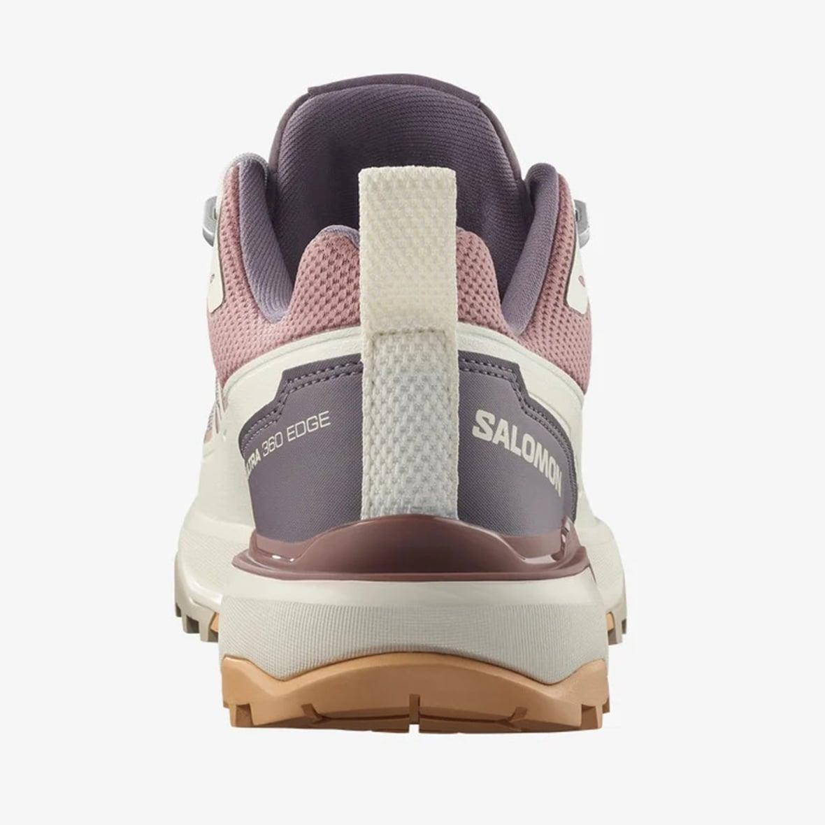  Salomon X Ultra 360 Edge Kadın Outdoor Ayakkabı - Krem / Mürdüm