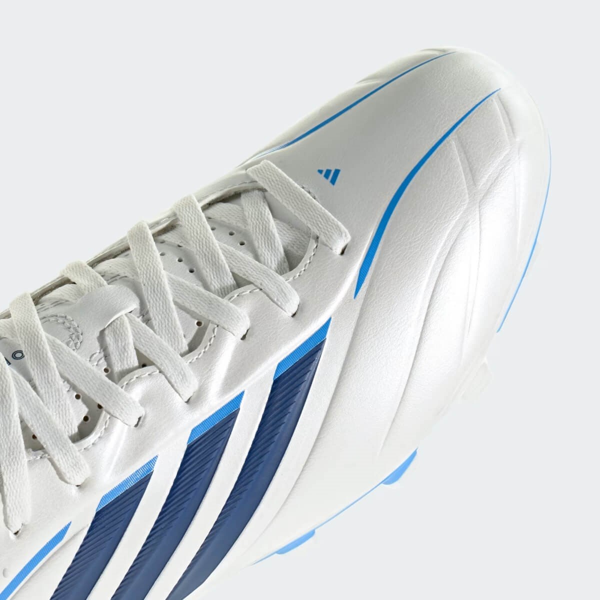 Adidas Copa Pure IV Club FG/MG Çim Saha / Çoklu Zemin Kramponu - Beyaz / Mavi