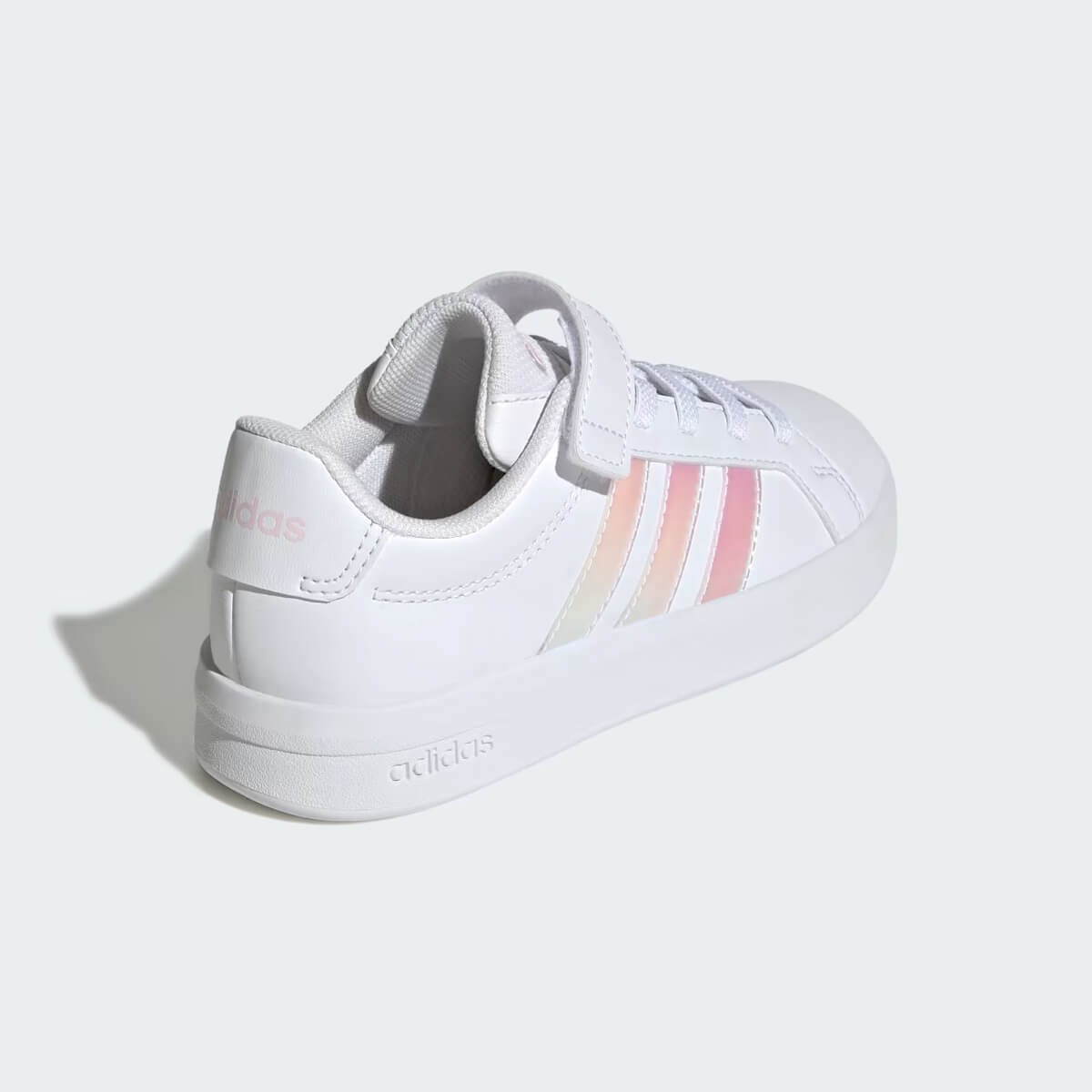 Adidas Grand Court 3.0 EL C Çocuk Ayakkabısı - Beyaz / Sedef