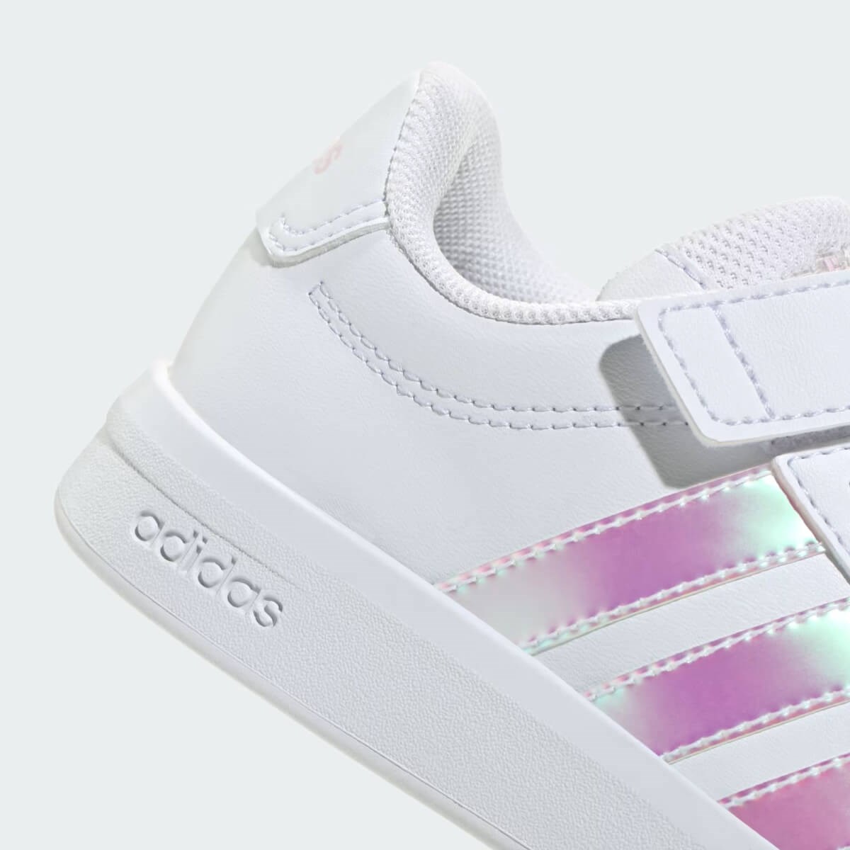 Adidas Grand Court 3.0 EL C Çocuk Ayakkabısı - Beyaz / Sedef