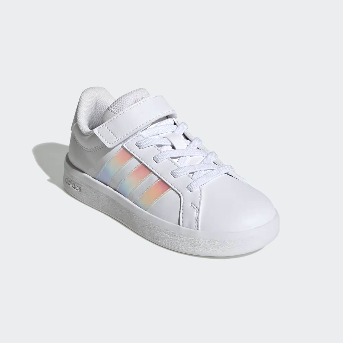 Adidas Grand Court 3.0 EL C Çocuk Ayakkabısı - Beyaz / Sedef