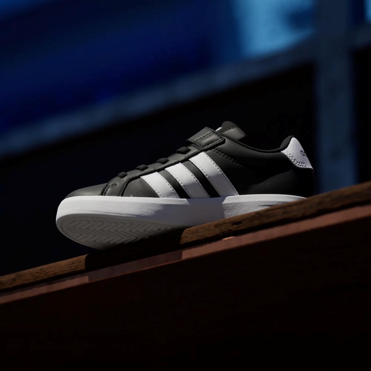 Adidas Grand Court 3.0 EL C Çocuk Ayakkabısı - Siyah