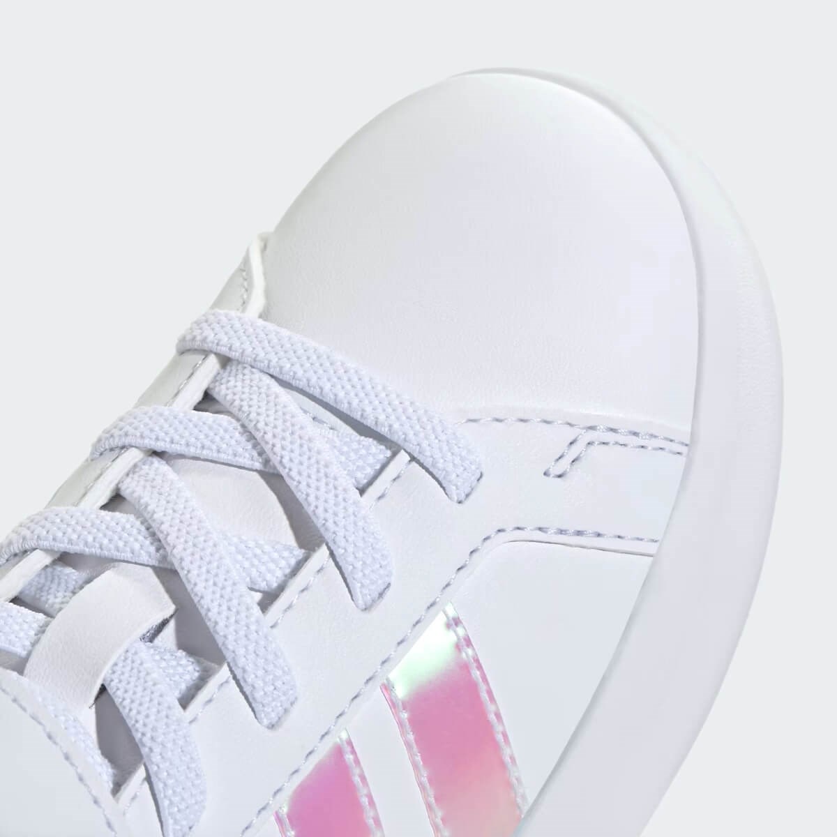 Adidas Grand Court 3.0 EL C Çocuk Ayakkabısı - Beyaz / Sedef