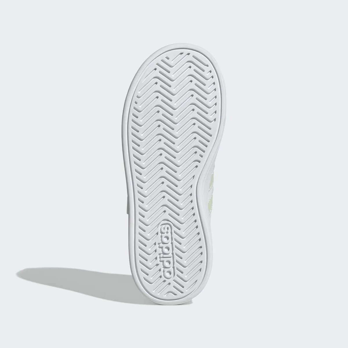 Adidas Grand Court 3.0 EL C Çocuk Ayakkabısı - Beyaz / Sedef