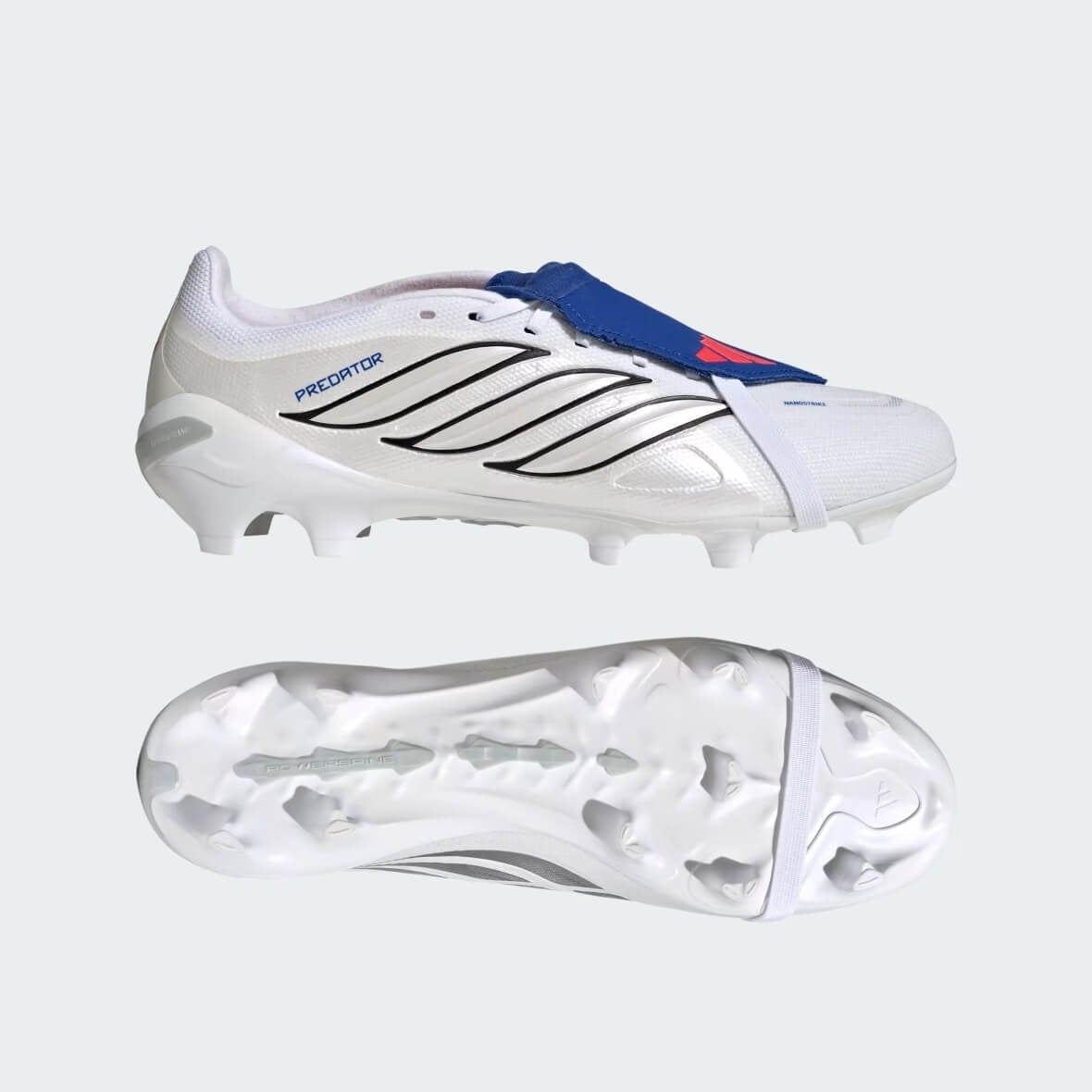 Adidas Predator League FT FG Katlanır Dilli Çim Saha Kramponu - Beyaz