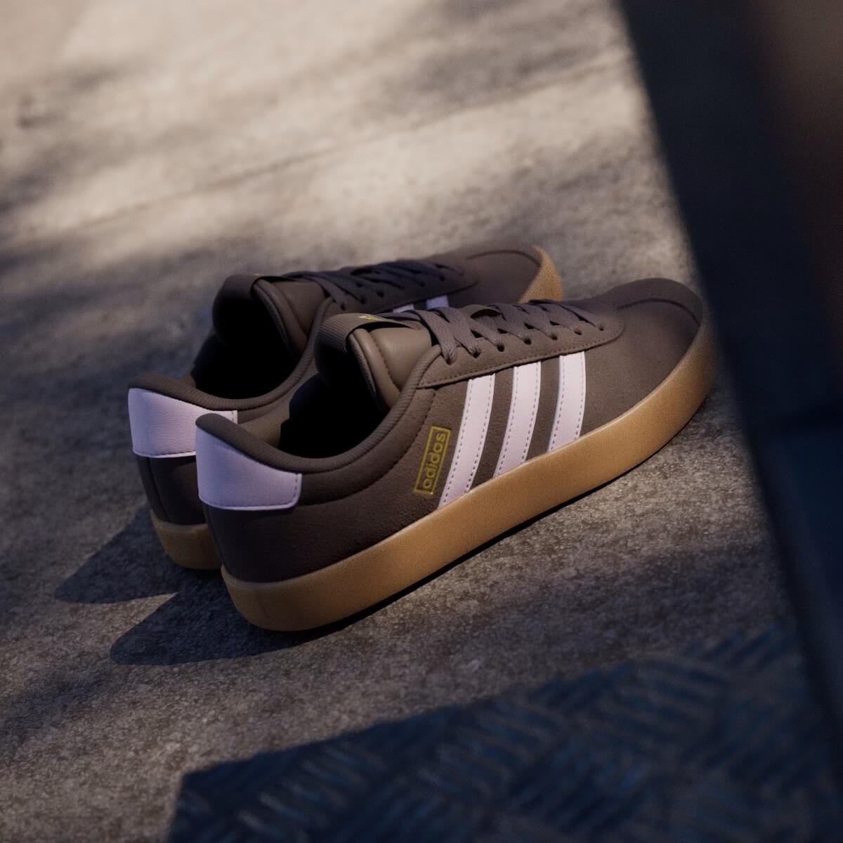 Adidas VL Court 3.0 Kadın Sneaker - Kahve / Pembe