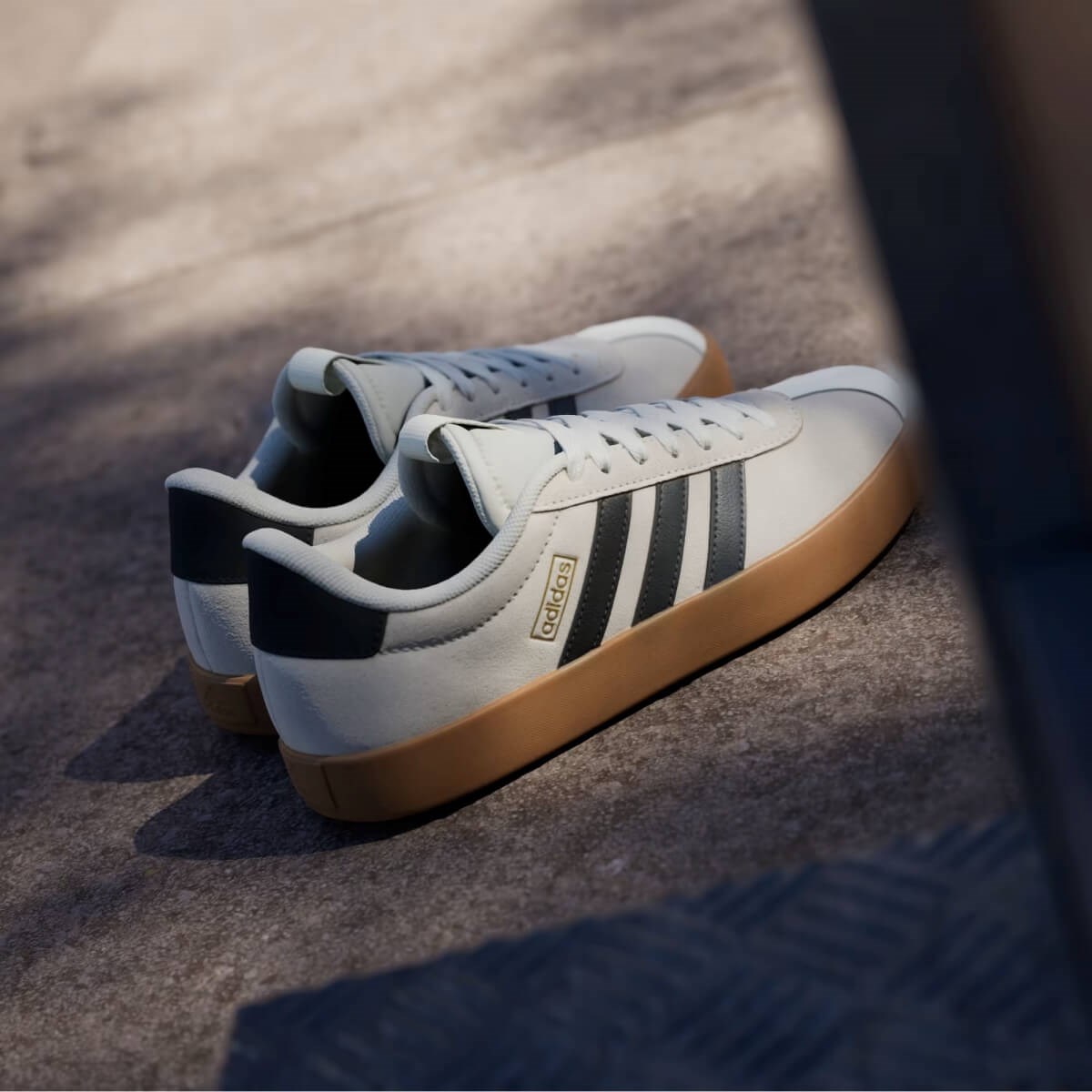 Adidas VL Court 3.0 Kadın Sneaker - Krem