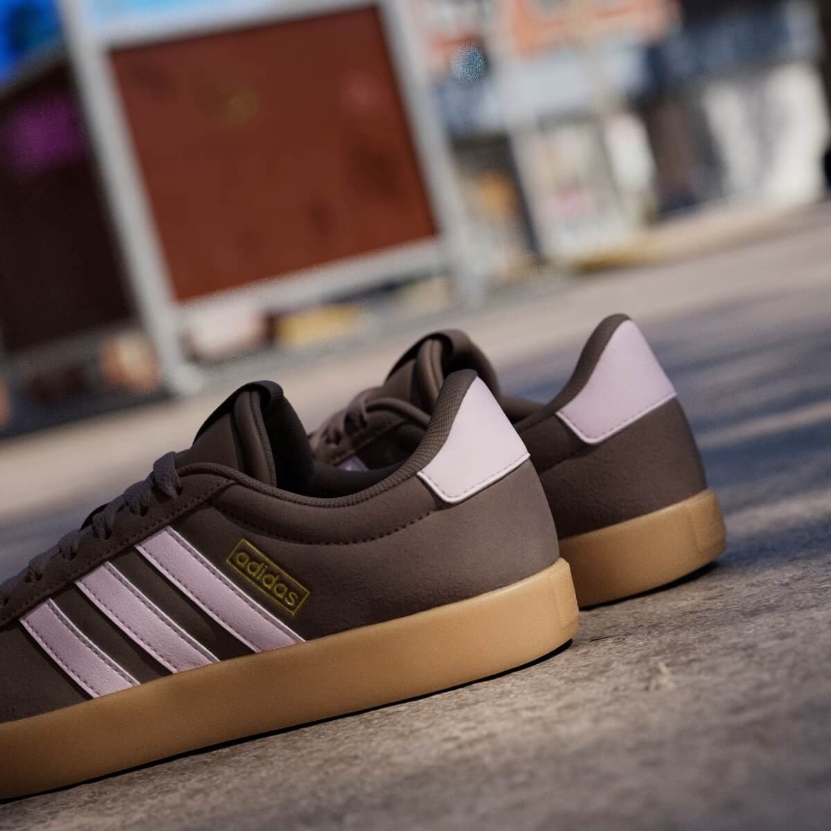 Adidas VL Court 3.0 Kadın Sneaker - Kahve / Pembe