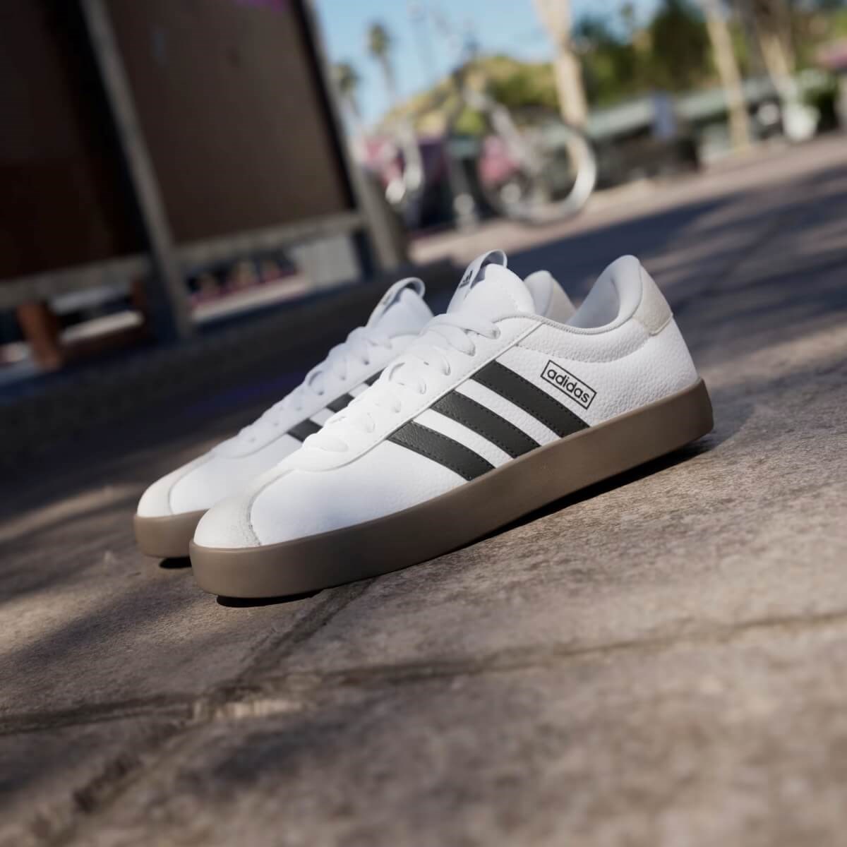 Adidas VL Court 3.0 Kadın Sneaker - Beyaz
