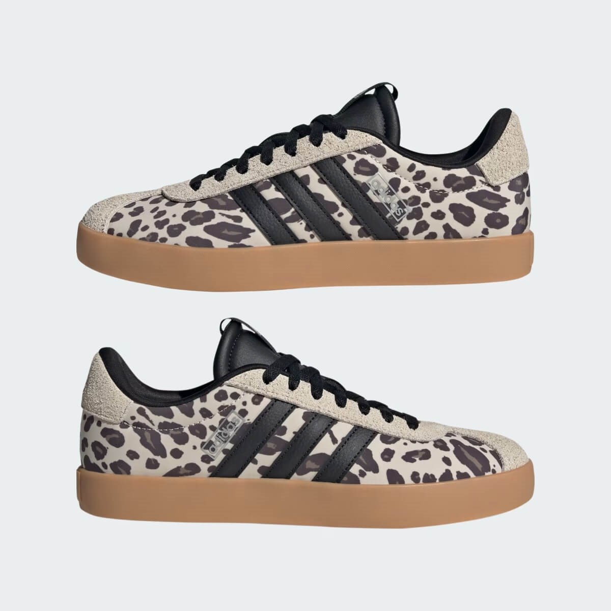 Adidas VL Court 3.0 Kadın Sneaker - Leopar