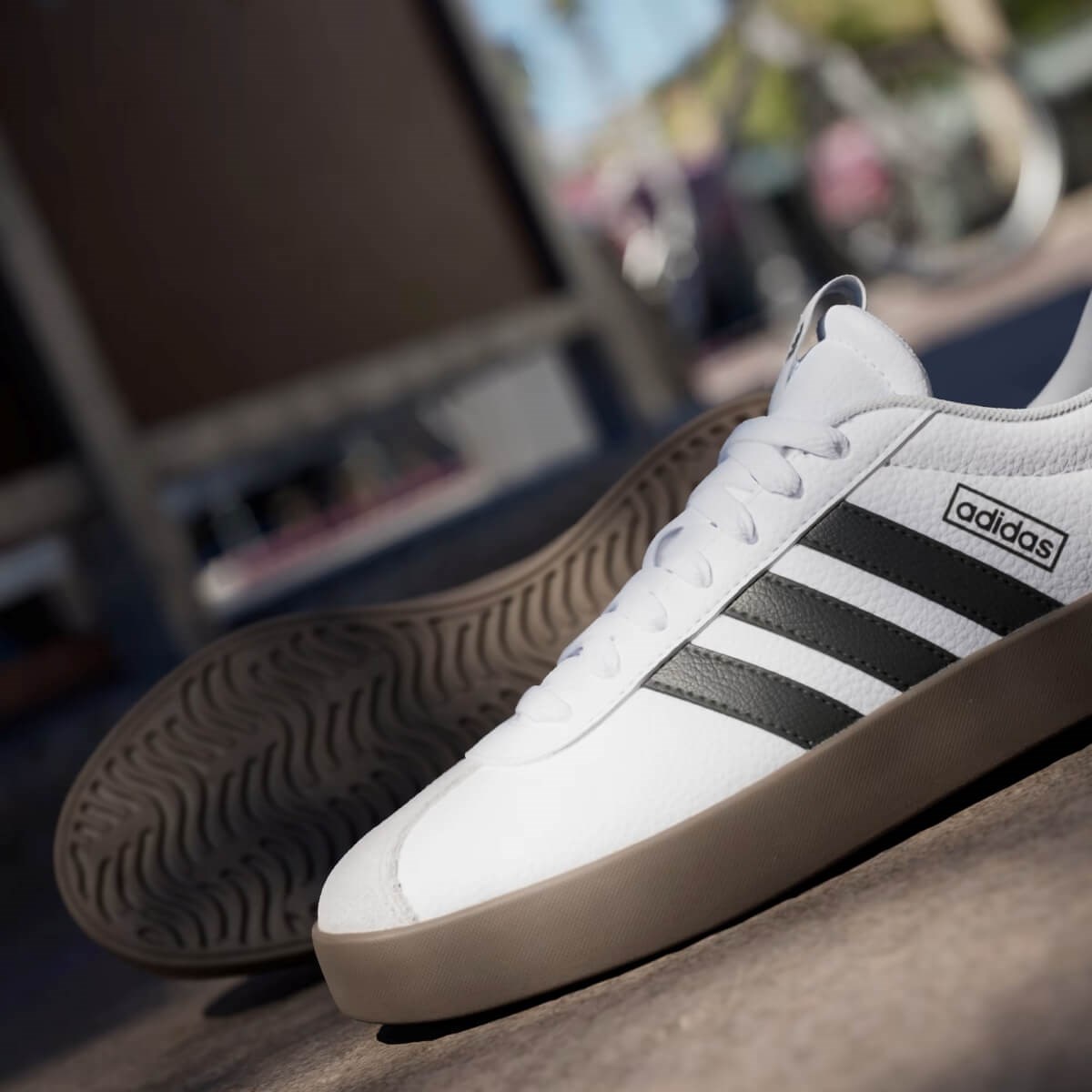 Adidas VL Court 3.0 Kadın Sneaker - Beyaz