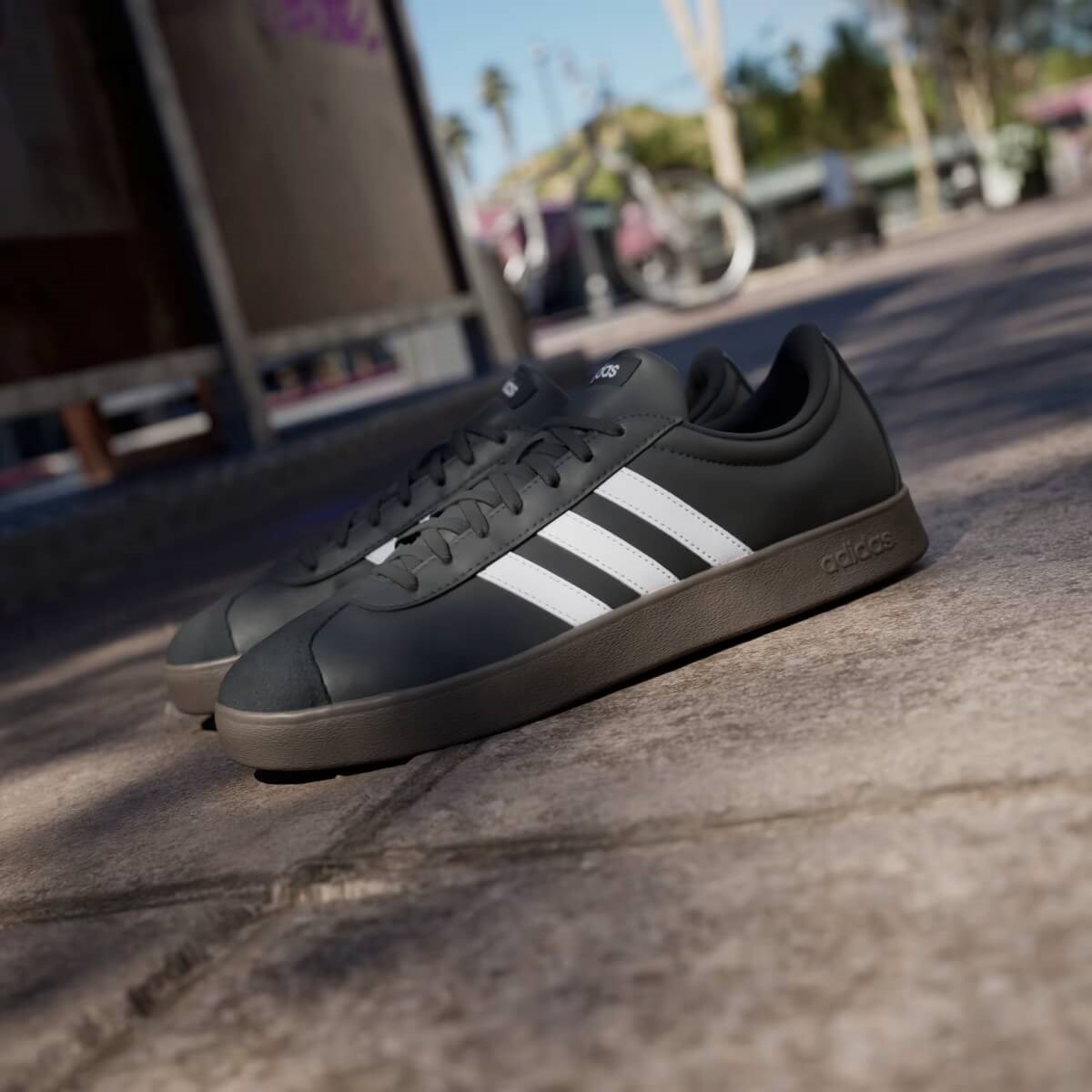 Adidas VL Court Base Erkek Ayakkabısı - Siyah