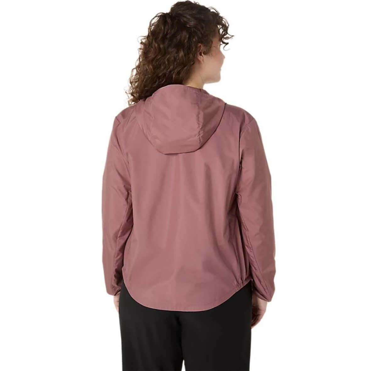 Asics Core Jacket Kadın Rüzgarlık - Koyu Gül Kurusu
