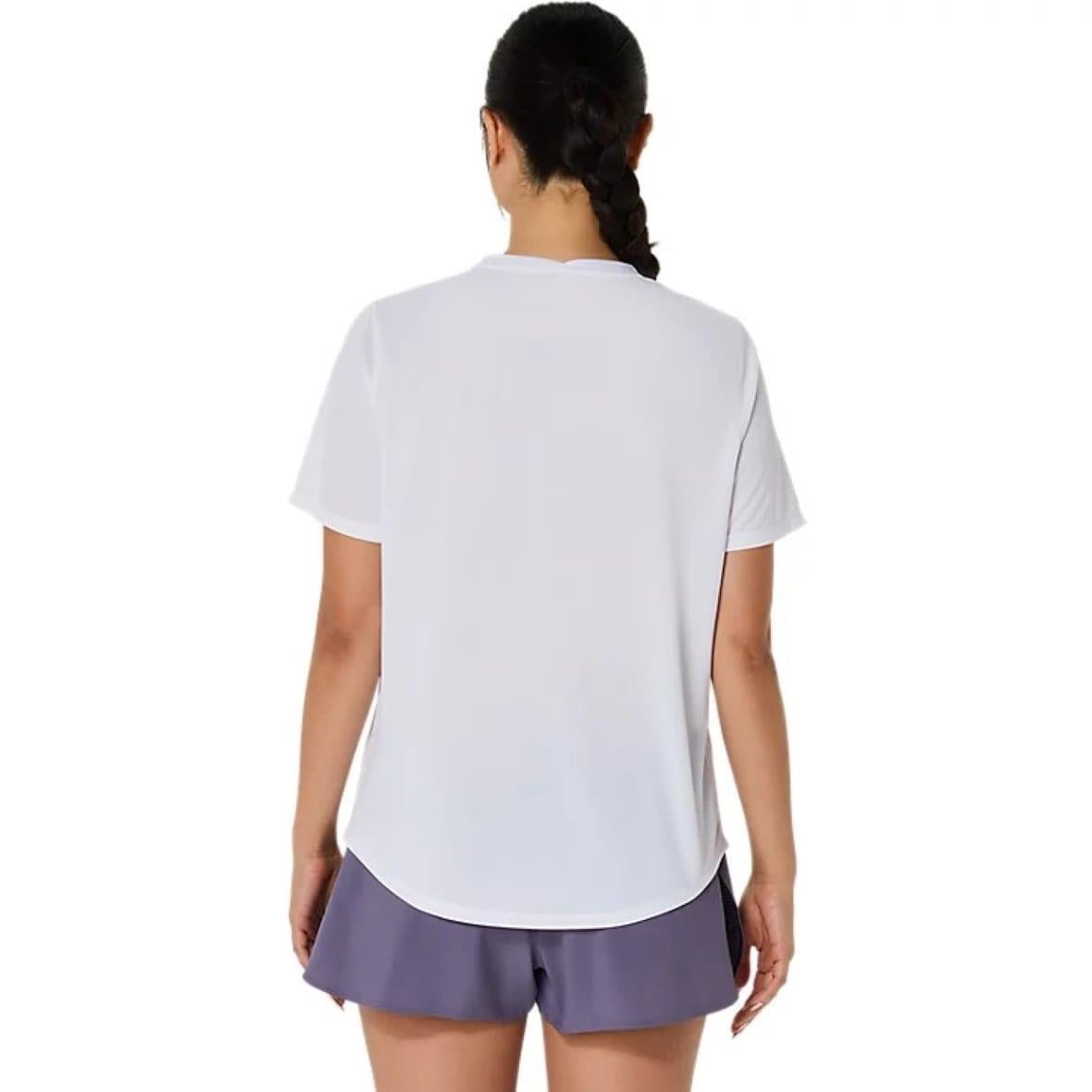 Asics Core SS Top Kadın T-shirt - Beyaz