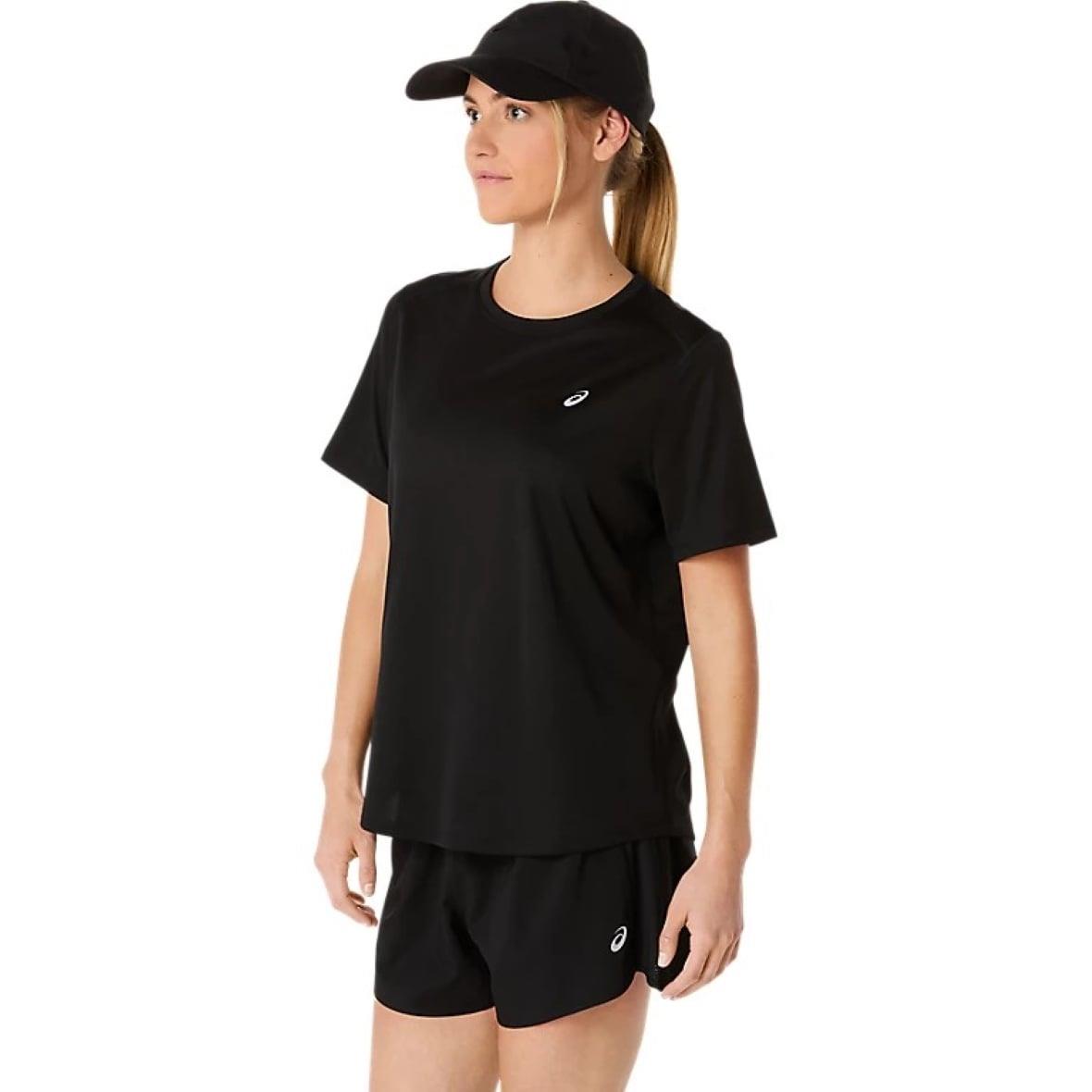 Asics Core SS Top Kadın T-shirt - Siyah