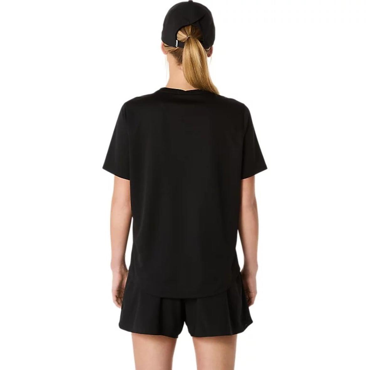 Asics Core SS Top Kadın T-shirt - Siyah