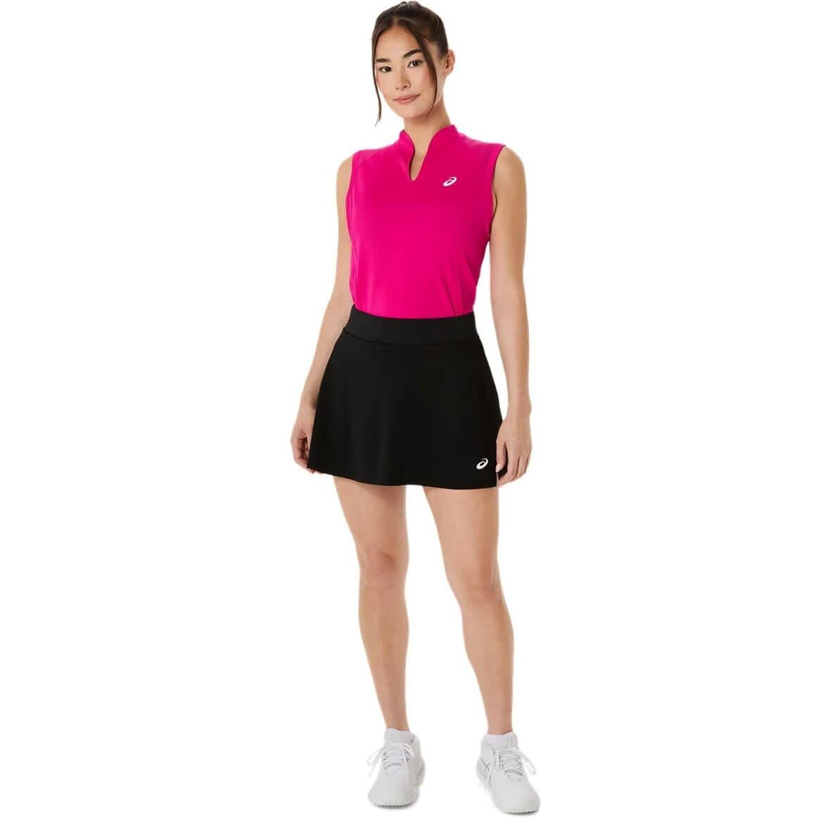 Asics Court Skirt 2 in 1 Taytlı Kadın Etek - Siyah