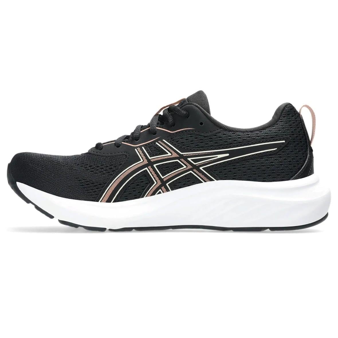 Asics Gel-Contend 9 Kadın Koşu Ayakkabısı - Siyah / Beyaz
