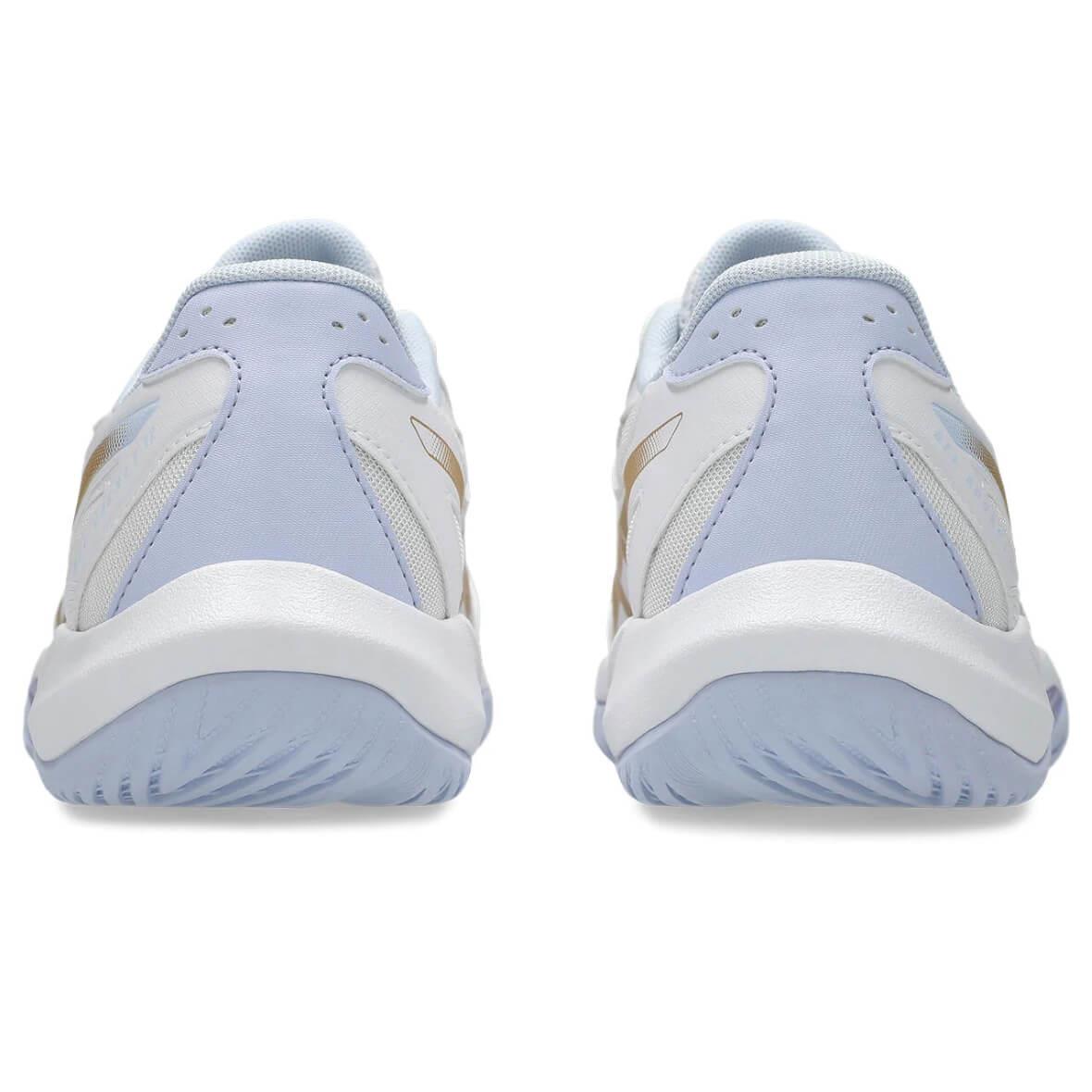 Asics Gel-Rocket 12 Kadın Spor Ayakkabı - Beyaz / Altın