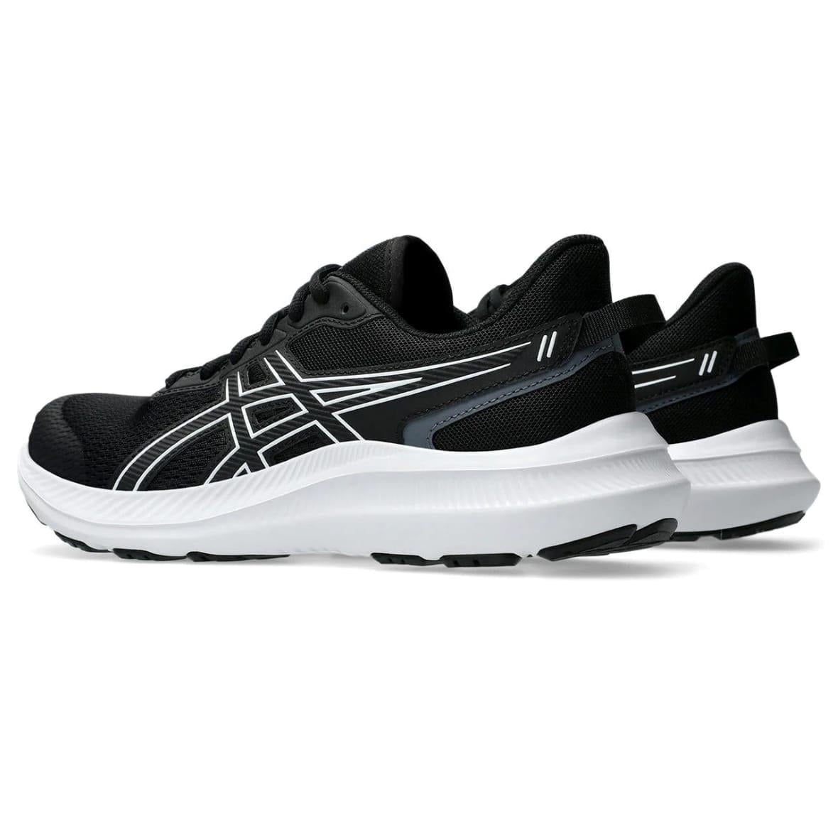 Asics Jolt 5 Kadın Koşu Ayakkabısı - Siyah / Beyaz