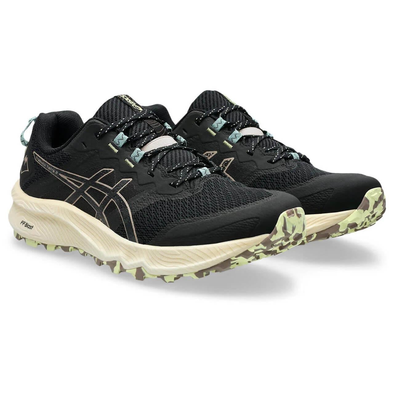 Asics Trabuco Terra 2 Erkek Outdoor Koşu Ayakkabısı - Siyah