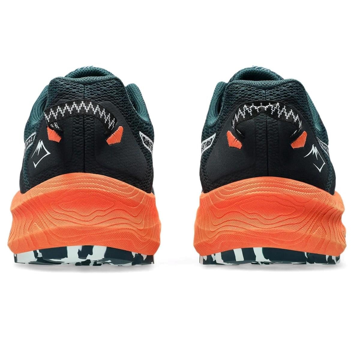 Asics Trabuco Terra 2 Erkek Outdoor Koşu Ayakkabısı - Siyah / Petrol Yeşili