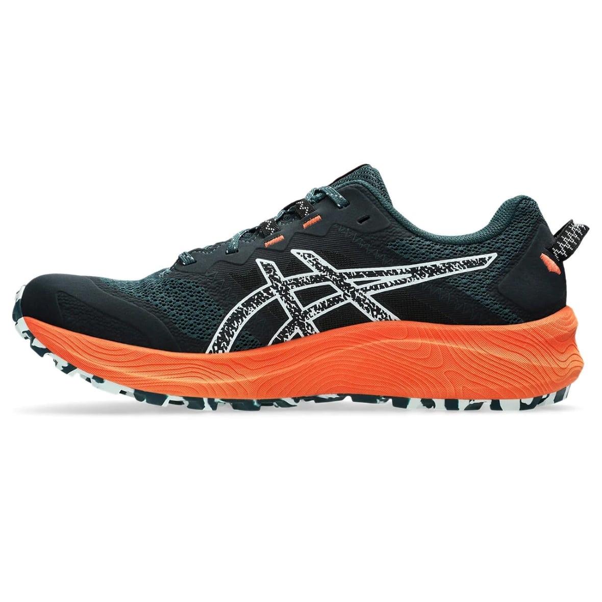 Asics Trabuco Terra 2 Erkek Outdoor Koşu Ayakkabısı - Siyah / Petrol Yeşili