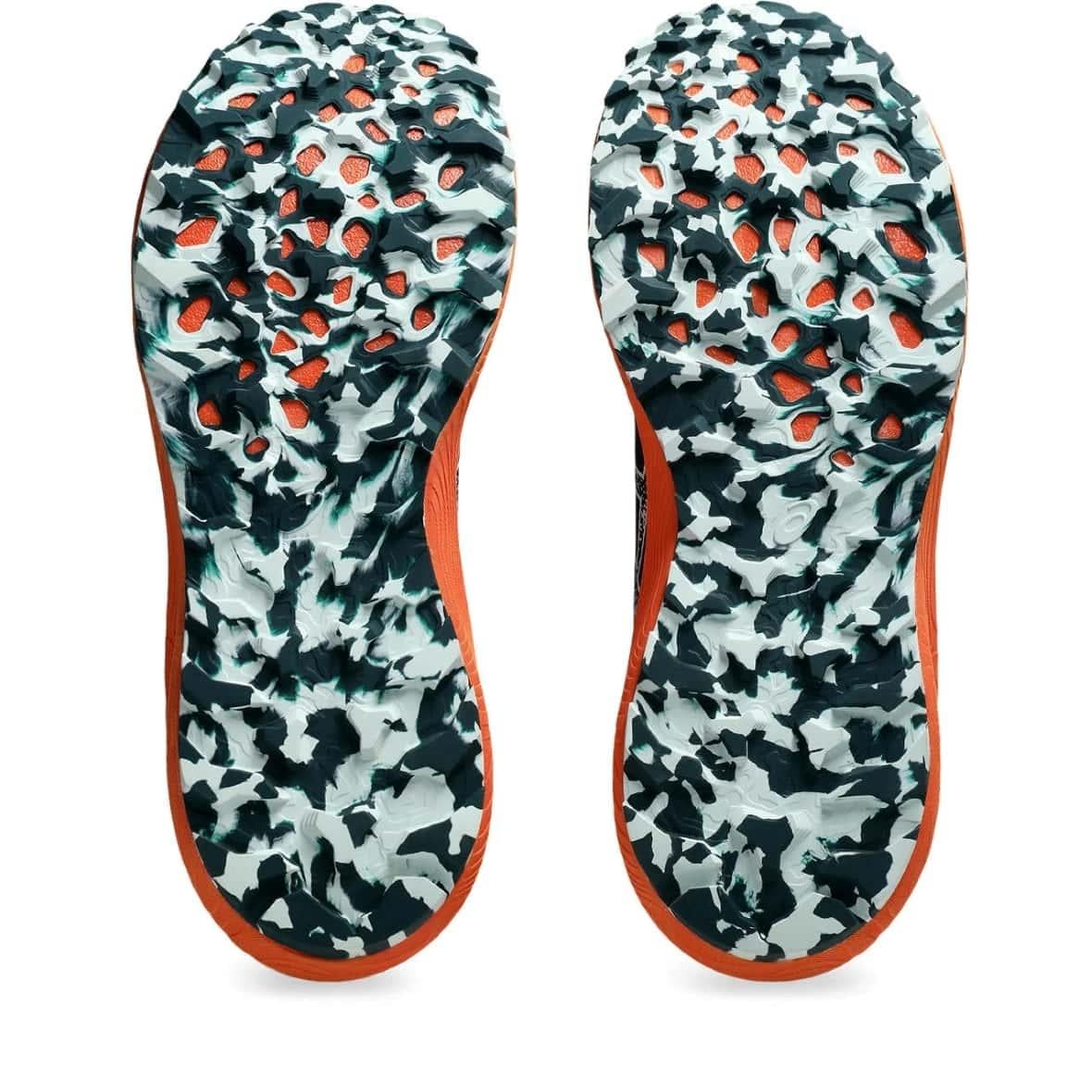 Asics Trabuco Terra 2 Erkek Outdoor Koşu Ayakkabısı - Siyah / Petrol Yeşili