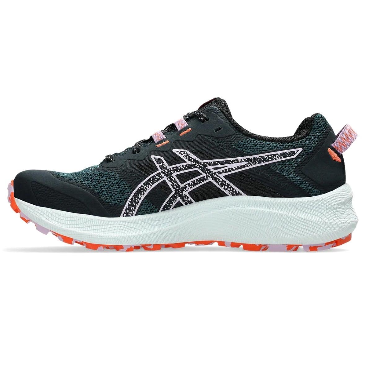 Asics Trabuco Terra 2 Kadın Outdoor Koşu Ayakkabısı - Siyah / Petrol Yeşili