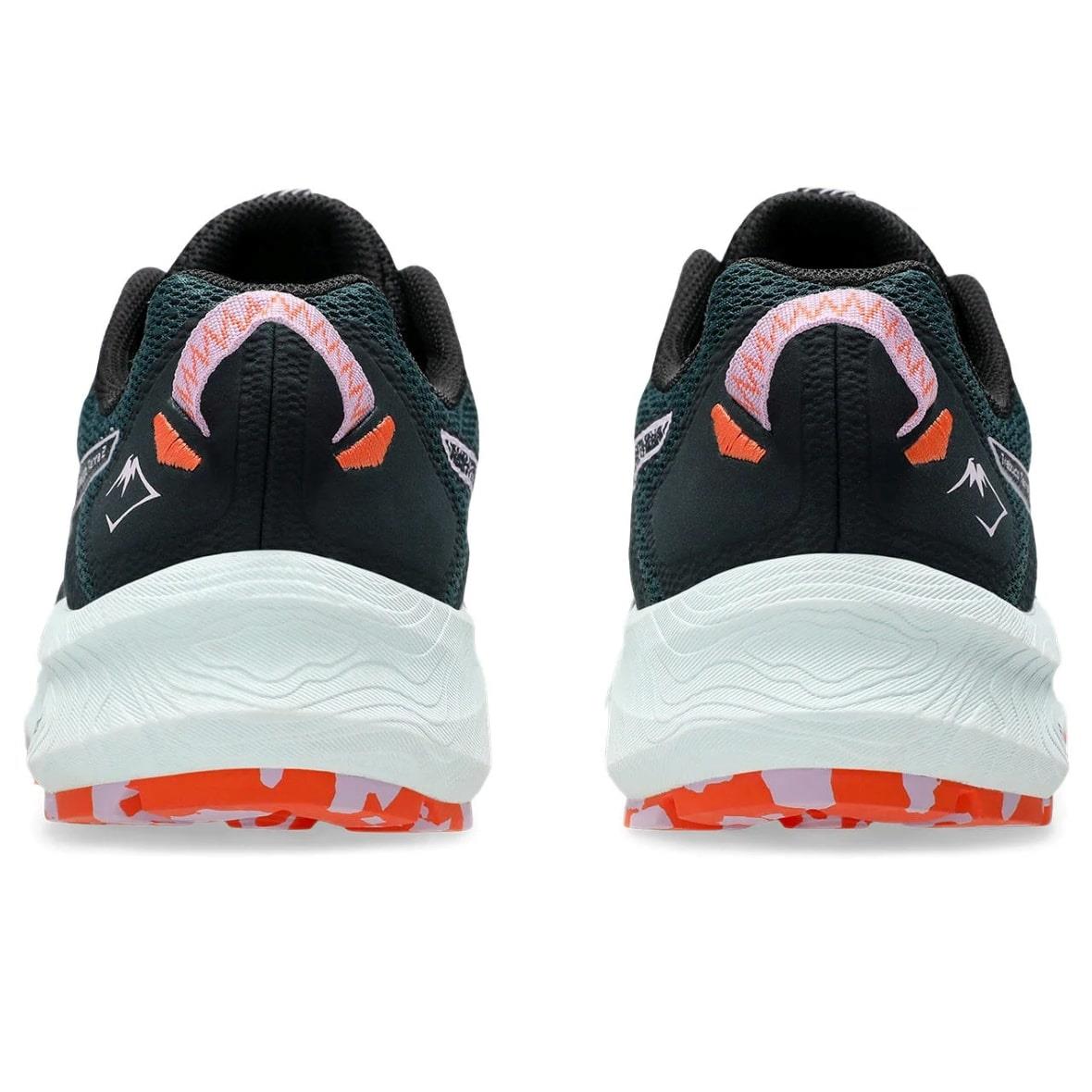 Asics Trabuco Terra 2 Kadın Outdoor Koşu Ayakkabısı - Siyah / Petrol Yeşili