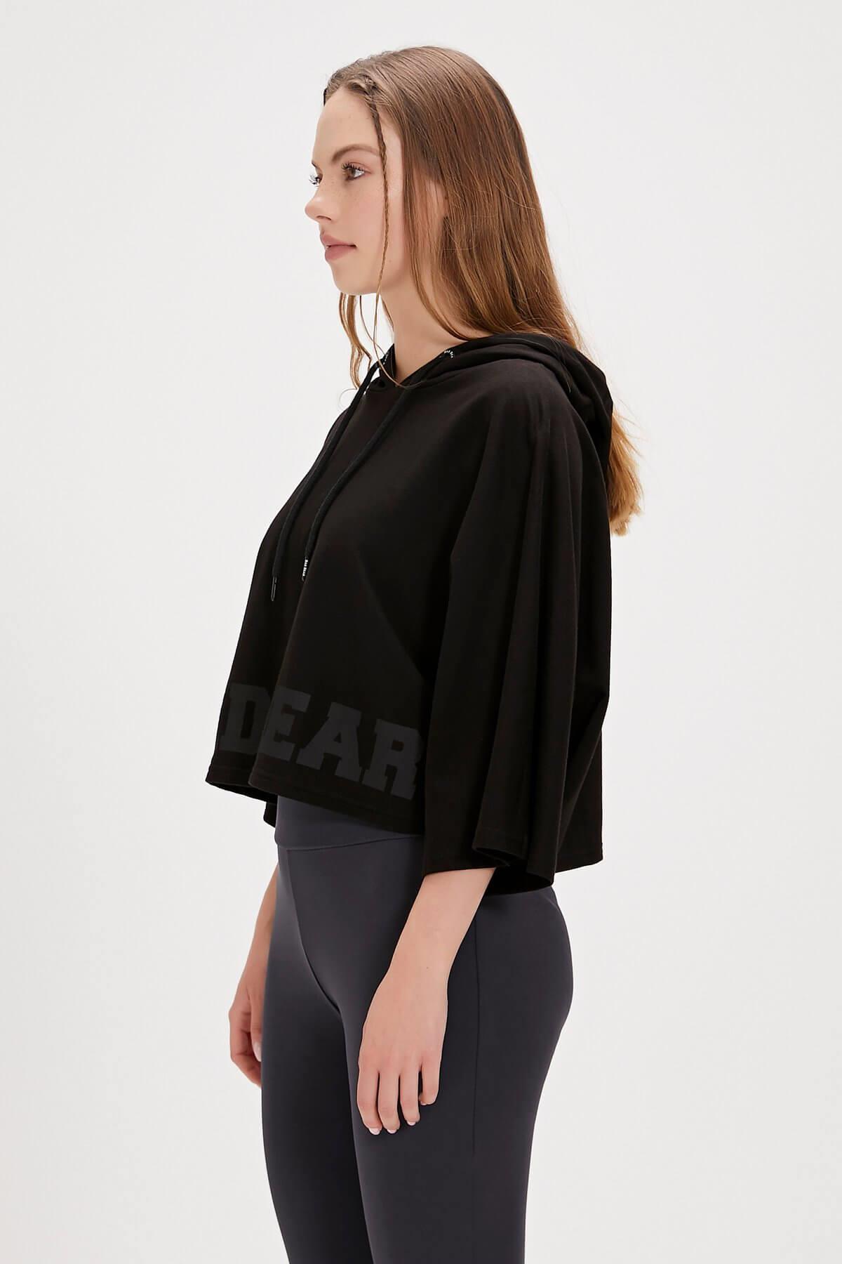 Bad Bear Ella Kadın Sweatshirt - Siyah