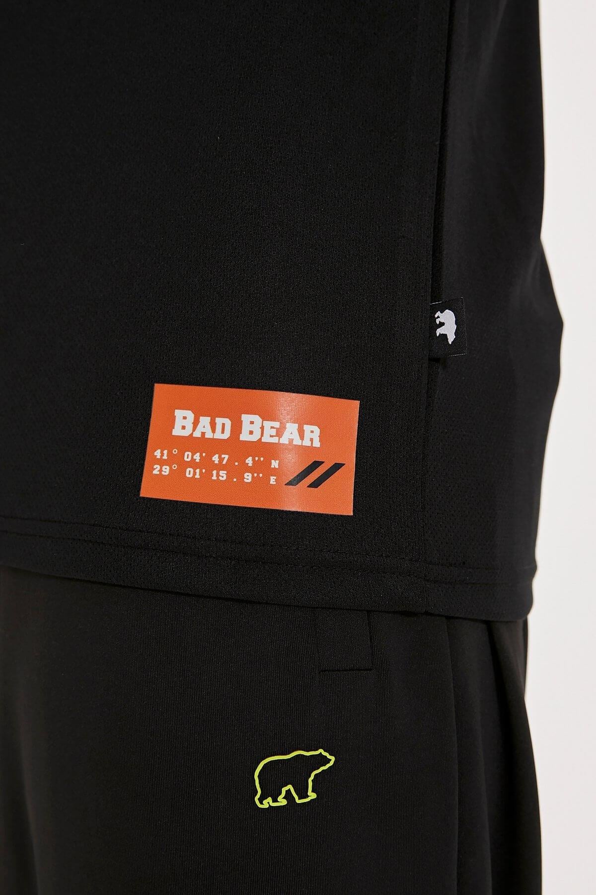 Bad Bear Mike Erkek T-Shirt - Siyah