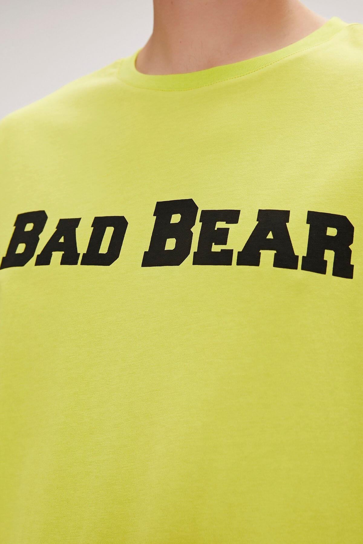 Bad Bear Title Erkek T-Shirt - Sülfür