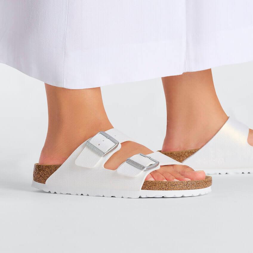 Birkenstock Arizona Bayan Terlik - Beyaz