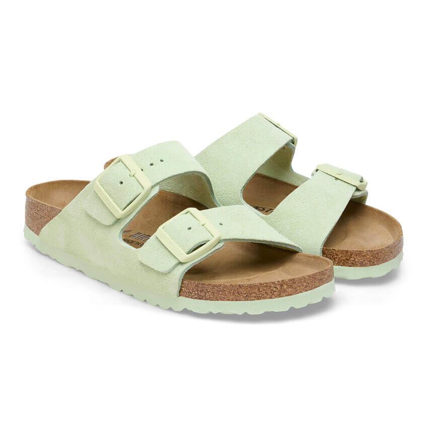 Birkenstock Arizona Bayan Terlik - Lime