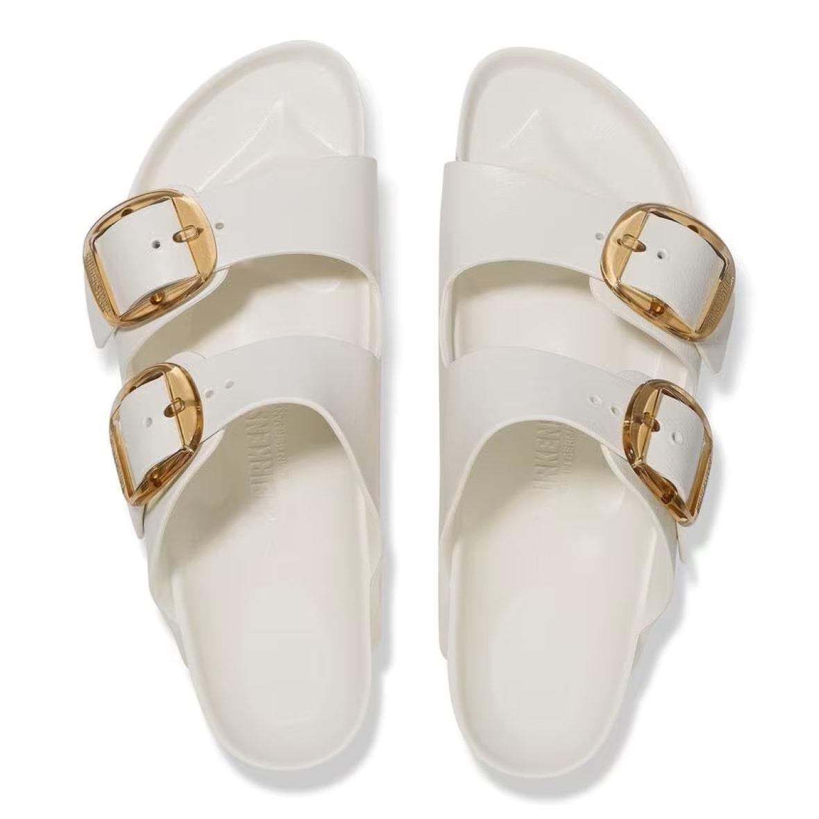 Birkenstock Arizona Big Buckle Eva Kadın Terlik - Ekru