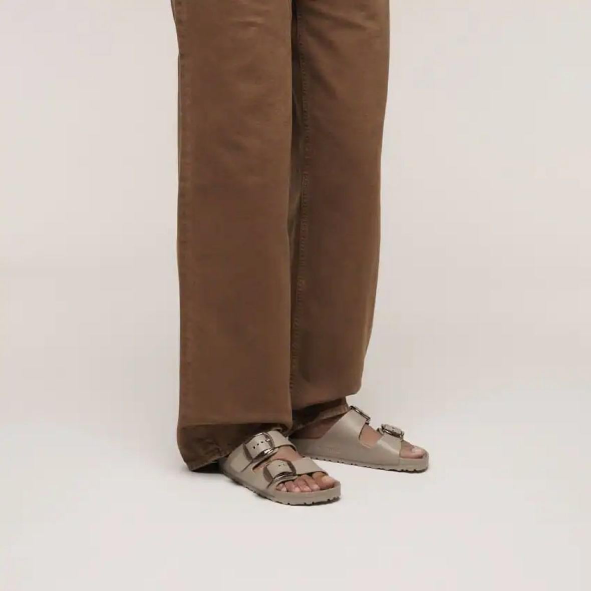 Birkenstock Arizona Big Buckle Eva Kadın Terlik - Vizon